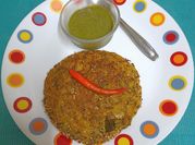 A picture of savory semolina cake