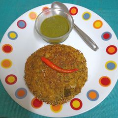 Bhaidku Ane Methi No Handvo (Pearl Millet & Fenugreek Savory Cake) A picture of Bhaidku Ane Methi No Handvo (Pearl Millet & Fenugreek Savory Cake).