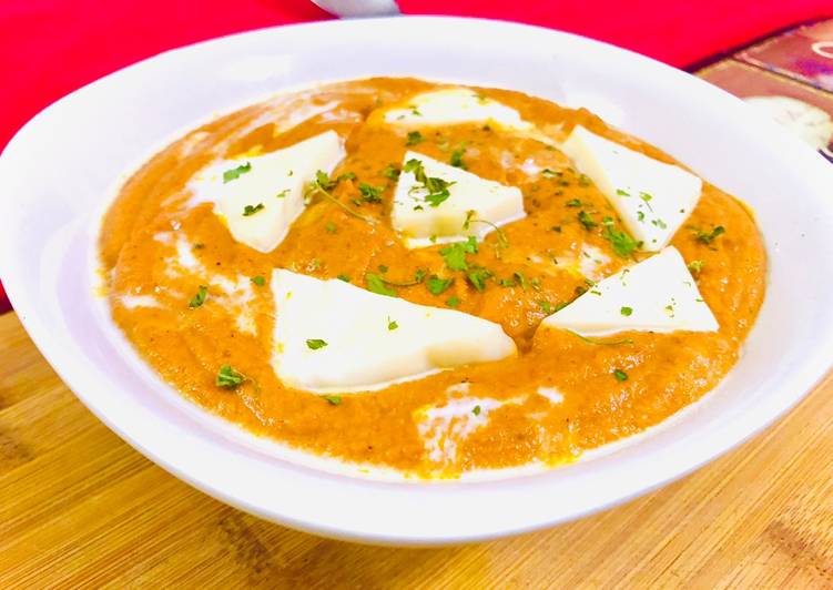 Recipe: Tasty Restaurant style Paneer Makhani