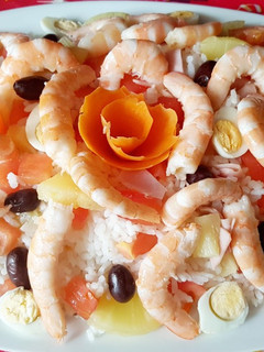 Una foto de Ensalada de arroz caprichosa