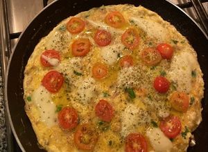 Foto de Omelete com Tomate e Queijo