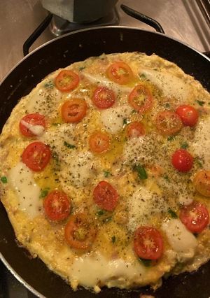 Foto de Omelete com Tomate e Queijo