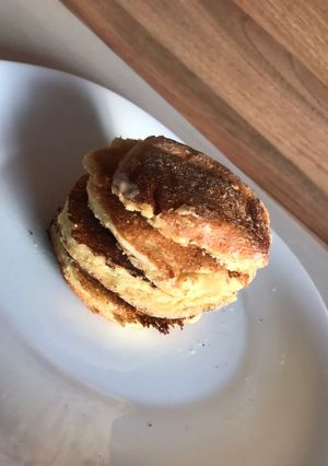 Una foto de Pancakes de vainilla! MUY FÁCILES! (HOTCAKES)