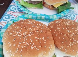 صورة لوصفة برغر سريع 🍔🍔