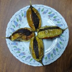 A picture of Bharwa Baigan.