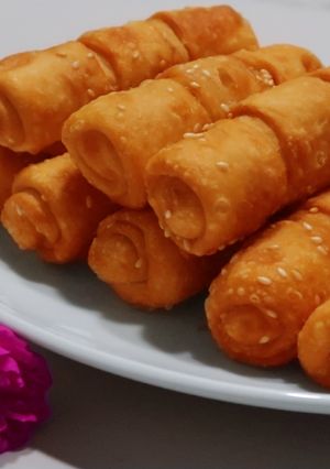 Hình của món Bánh Mì Chiên Nhân Nấm Bào Ngư.