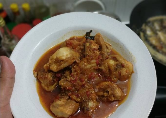 Ayam Rica Rica pedas manis