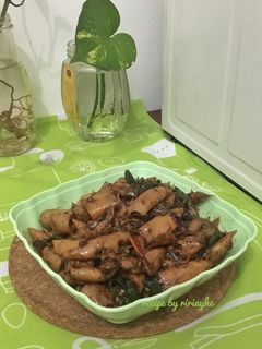 Foto resep Cumi Asin Cabai Hijau