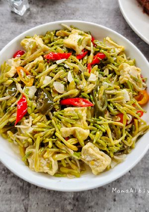 Foto resep 443. Tumis Bunga Pepaya