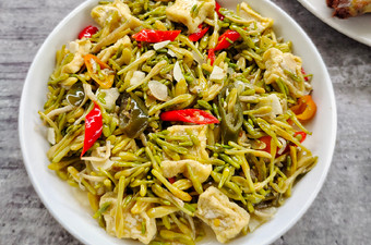 Resep 443. Tumis Bunga Pepaya yang Enak Banget