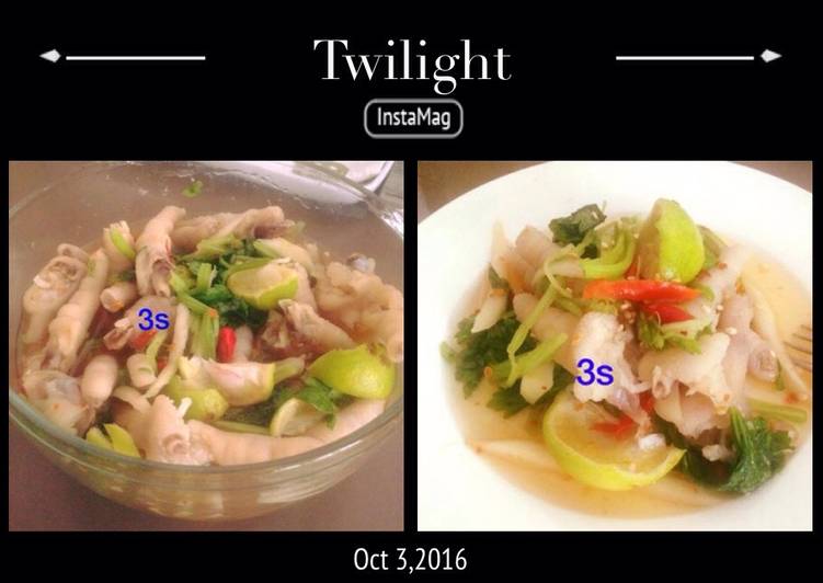 Resep masakan Acar ceker Thailand | Resep Membuat Acar ceker Thailand Yang Lezat Sekali