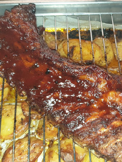 Una foto de Costillar a baja t°en salsa barbacoa