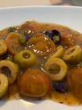 Salsa de tomatitos cherry con aceitunas y alcaparras