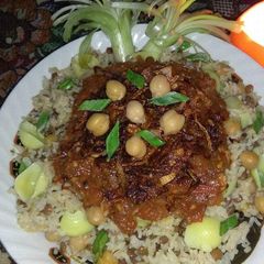 A picture of Koshari.