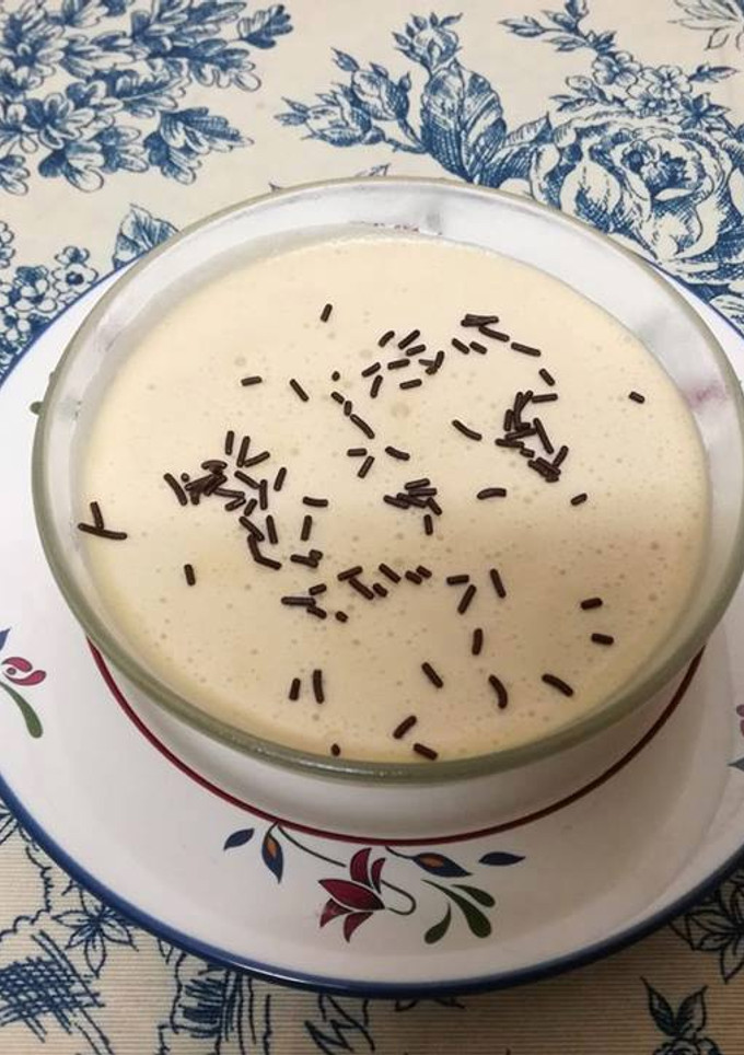 Una foto de Crema dulce de café
