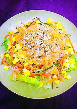 Foto resep Salad Ubur-Ubur AKA Chuka Kurage AKA Jellyfish Salad AKA Haepari Naengchae AKA Shanghai Salad