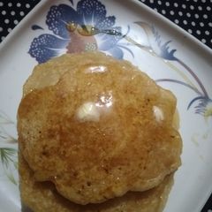 A picture of Peanut butter pan cake.