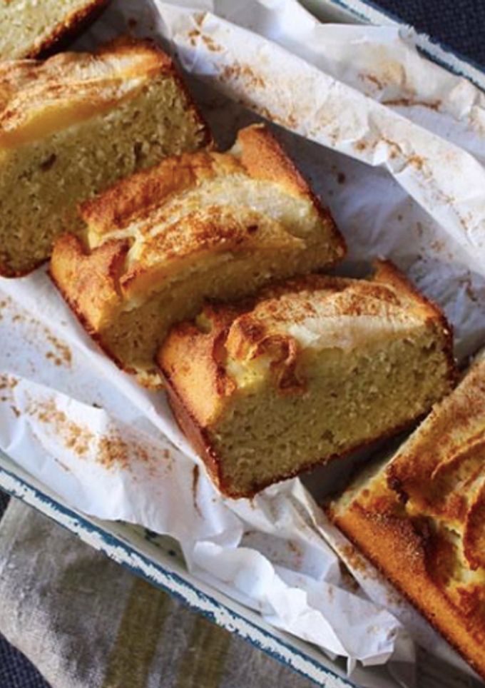 Una foto de Budín de Manzana