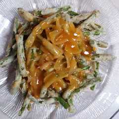 รูปของ Buncis krispi siram saus asam manis yahooood...
