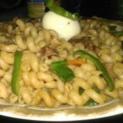 A picture of Jallof macaroni.