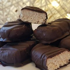A picture of Keto Chocolate Coconut Bars (Bounty style :) ).