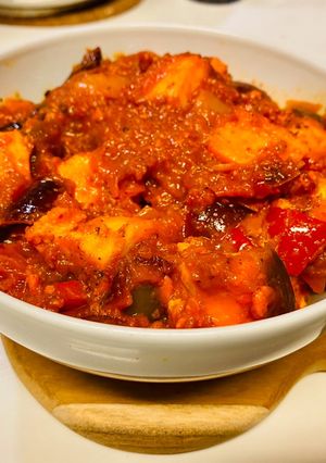 A picture of Kadhai Paneer.