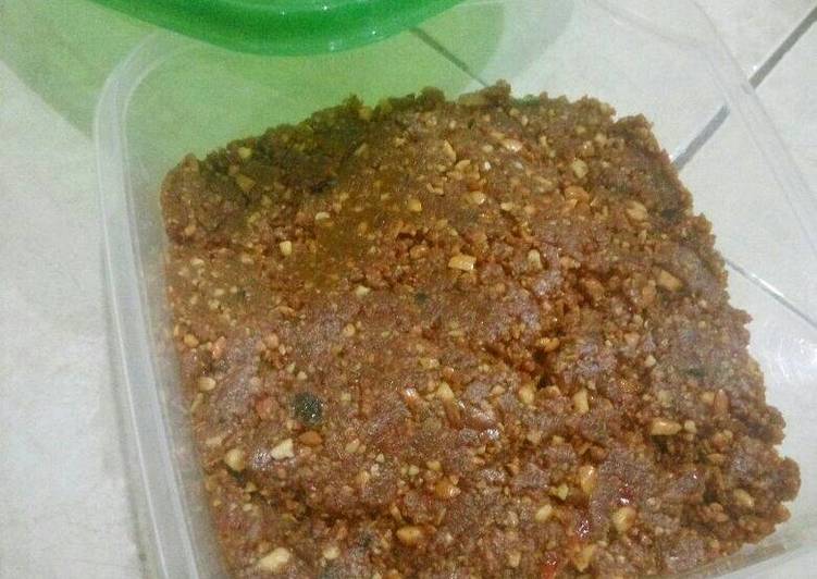  Resep  Sambel  Pecel  Super Praktis oleh Ridha Ayu Binadari 