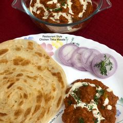 Restaurant Style Chicken Tikka Masala A picture of Restaurant Style Chicken Tikka Masala.