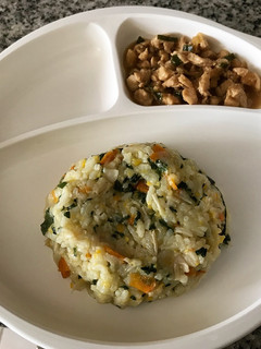 Foto resep Mpasi Nasgor vegetable ayam saus teriyaki 10m+