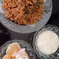 A picture of Sindhi Pulao.