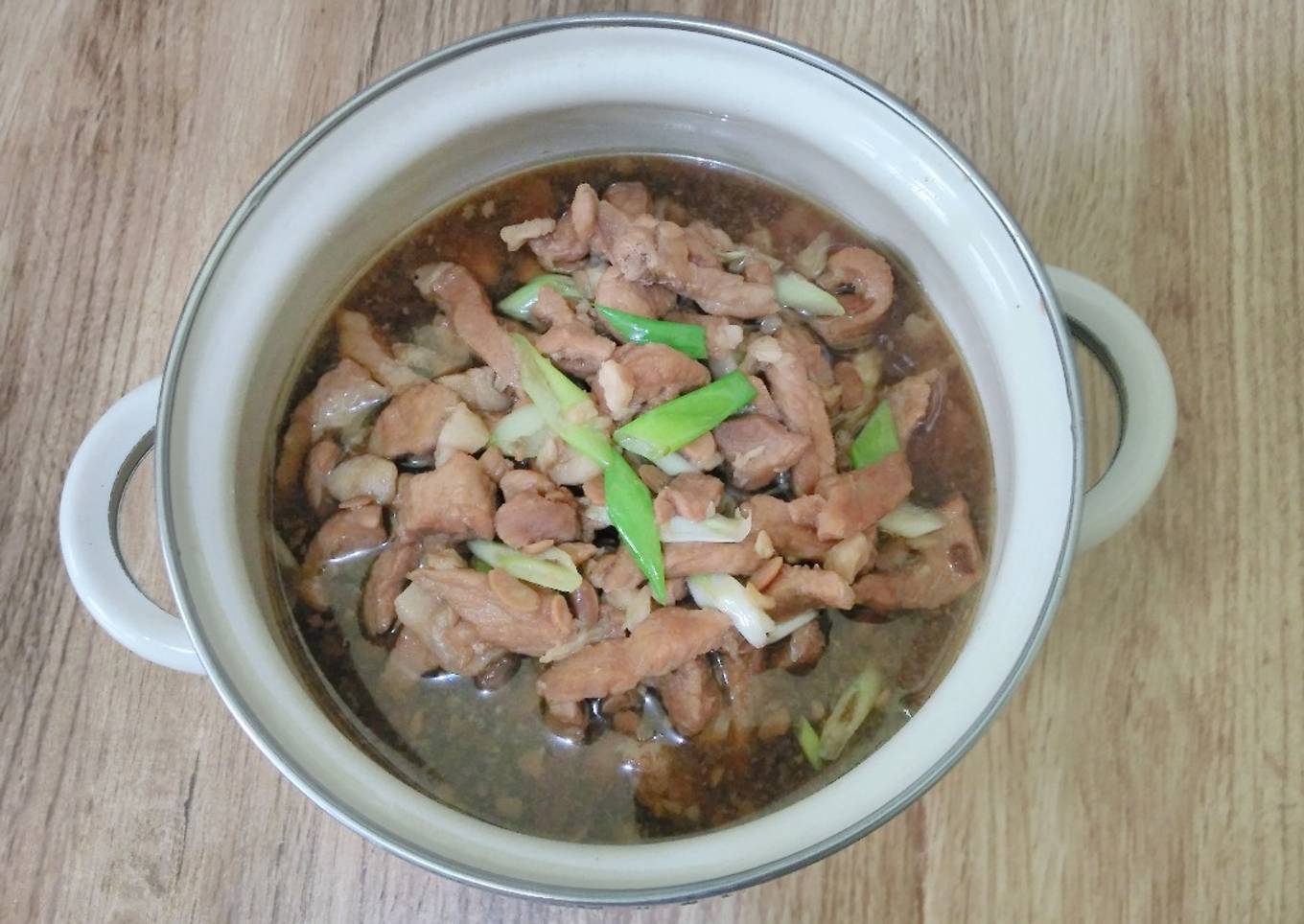Babi masak tauco (non halal)