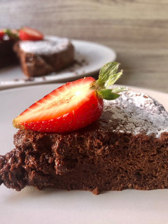 Foto de Bolo de chocolate (só com 3 ingredientes)