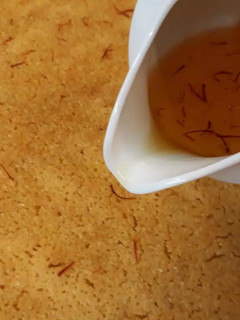 صورة لوصفة شيرة بنكهة الزعفران