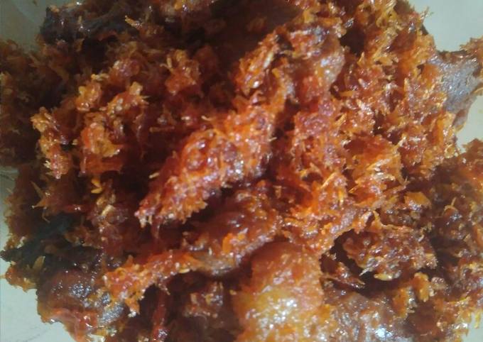 Serundeng daging maknyus😍