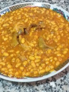 صورة لوصفة اللوبيا بالقديد