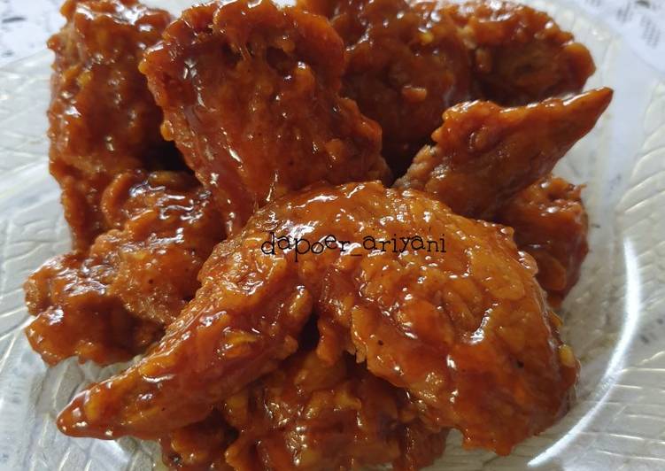 Sayap Ayam Madu (honey chicken wings)