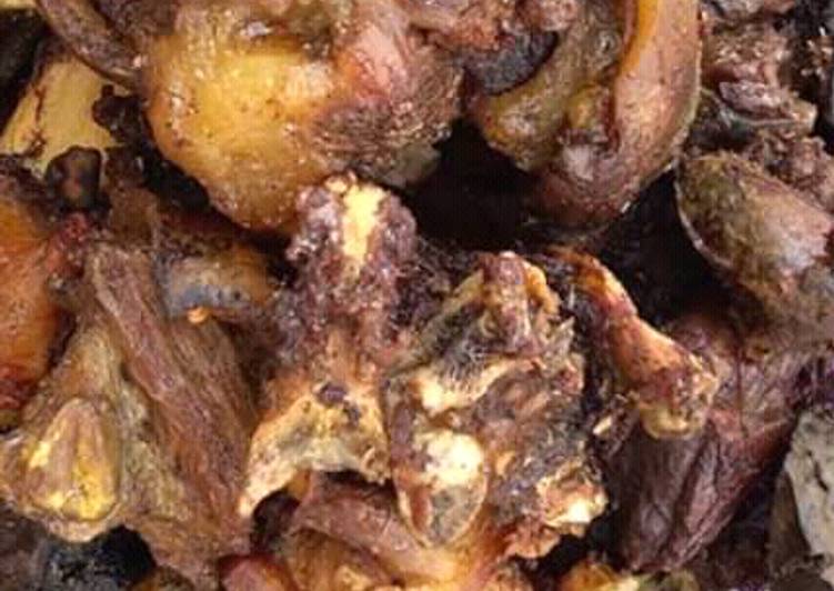 Recipe of Speedy Fried goat meat