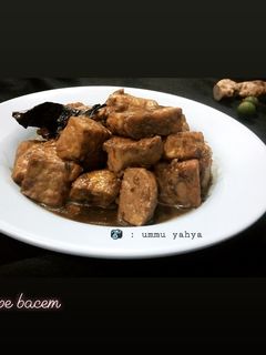Foto resep Tempe dan tahu Bacem