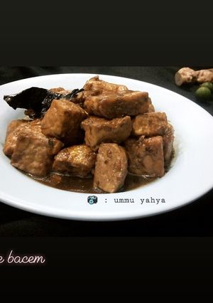 Foto resep Tempe dan tahu Bacem