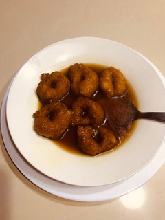 Una foto de Picarones
