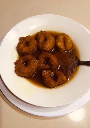 Una foto de Picarones