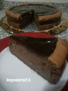 Una foto de Cheesecake de nutella