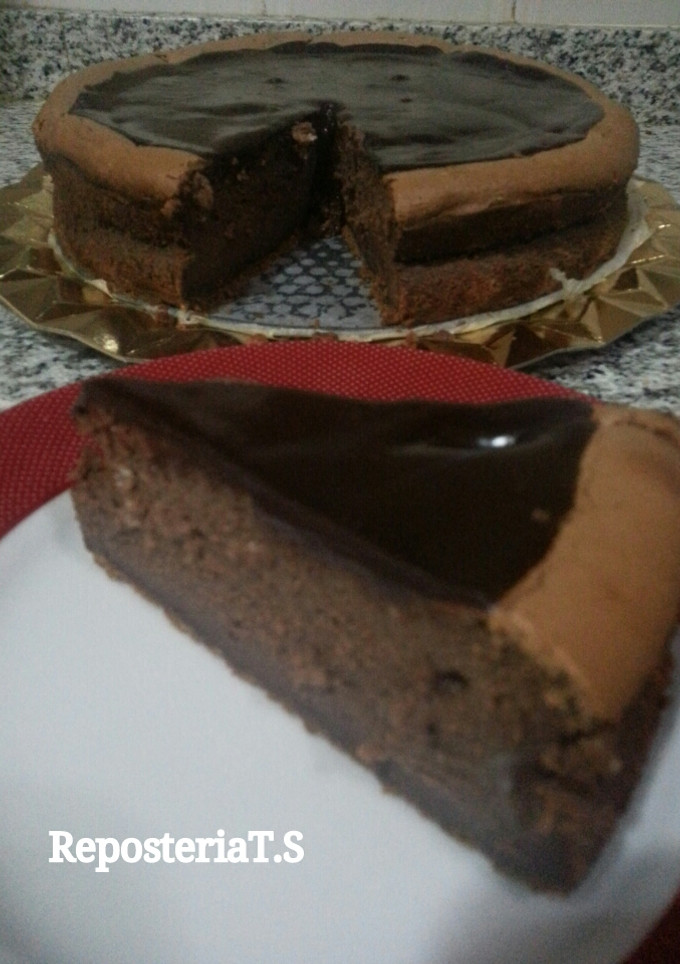 Una foto de Cheesecake de nutella