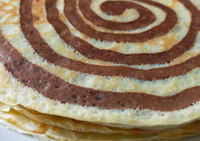 "Gemalter" Crêpe-Pfannenkuchen!!!