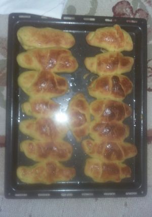 عکسی از دستور کروسان مرغ