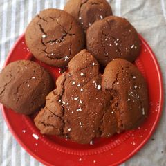 Ginger cookies A picture of Ginger cookies.