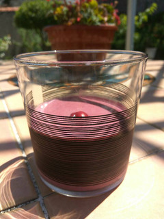 Una foto de Batido frutos del bosque con avena