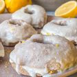 Mini donuts de limón