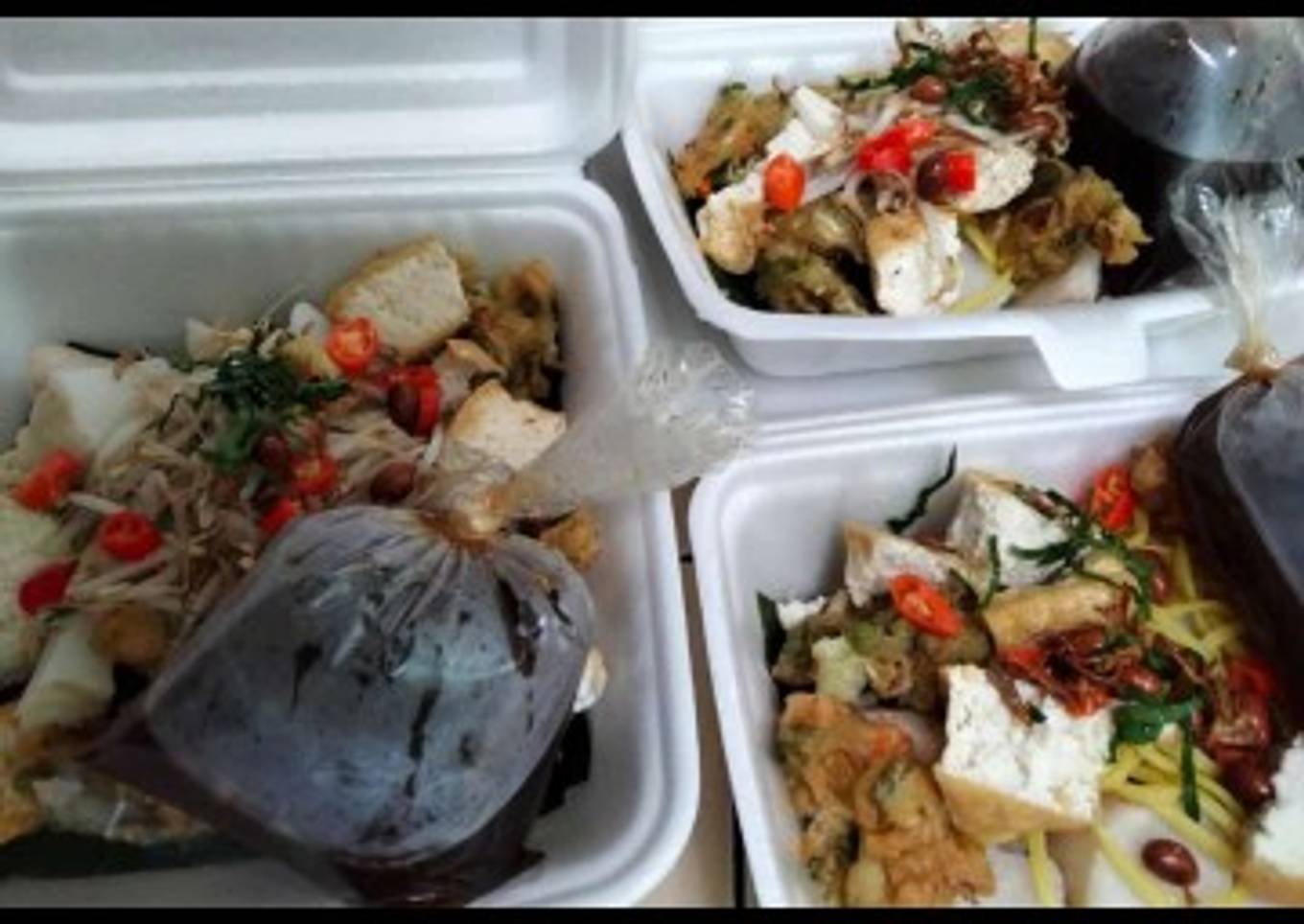 Tahu kupat solo simpel