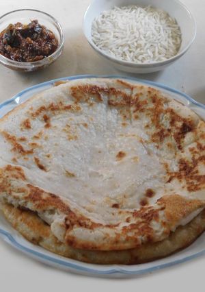 A picture of 10 minutes breakfast Sponge dosai.